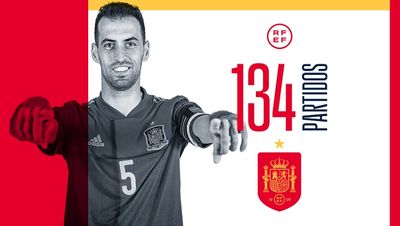 Серджи Бускетс провел 134-й матч за сборную Испании