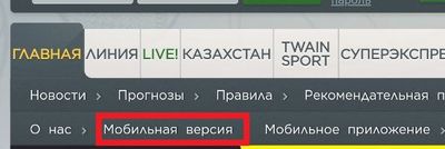 Как перейти на мобильную версию сайта
