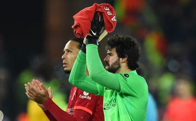 Вирджил ван Дейк и Алиссон ФК Ливерпуль
