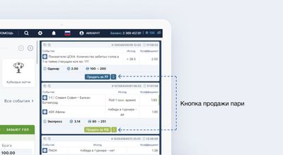 Выкуп ставки в БК Фонбет