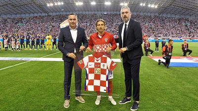 Лука Модрич провел 150-й матч за сборную Хорватии