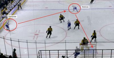 Шайба Вячеслава Войнова