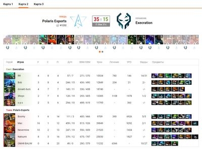 Выигранная вторая карта Polaris – Execration