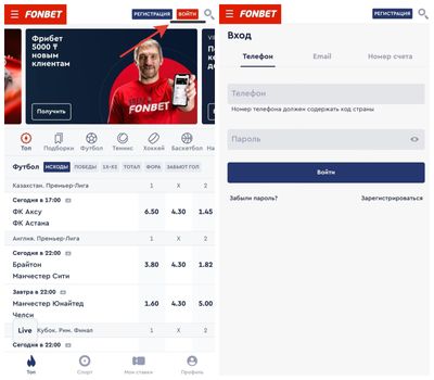 Вход в ЛК со смартфона