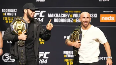 Махачев Волкановски UFC 284
