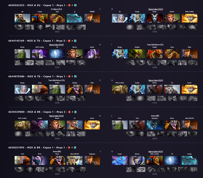 Хаотичные драфты Nigma Galaxy в последних играх