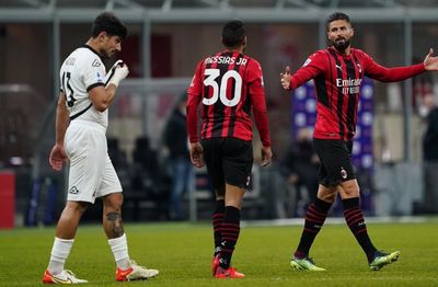 Милан - Специя 1:2 17 января 2022 года